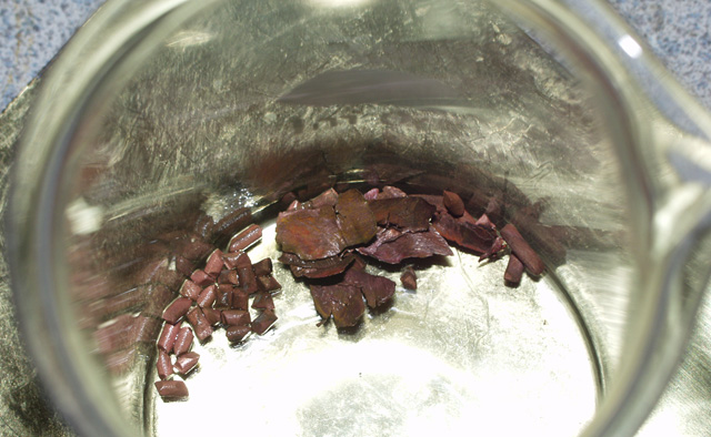 Copper chunks
