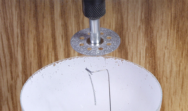 Closeup of bulb